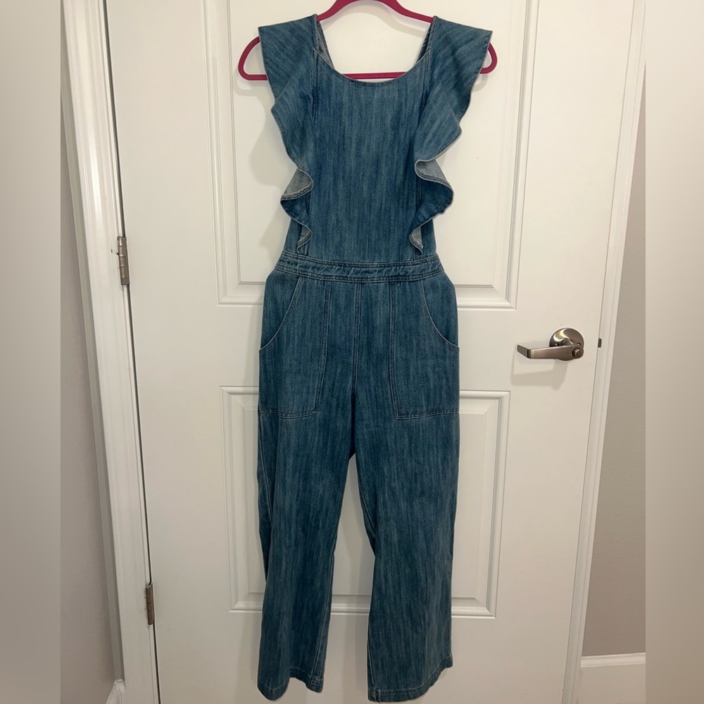 Denim Jumpsuit XS